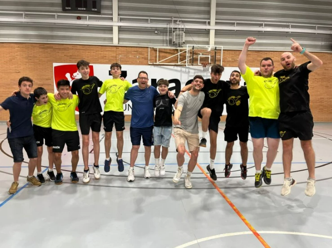 AD School Zaragoza Global Spedition table tennis club ends a great season