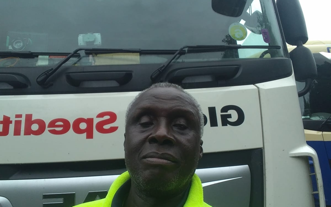 Meeting… Mbaye Hane, international route driver