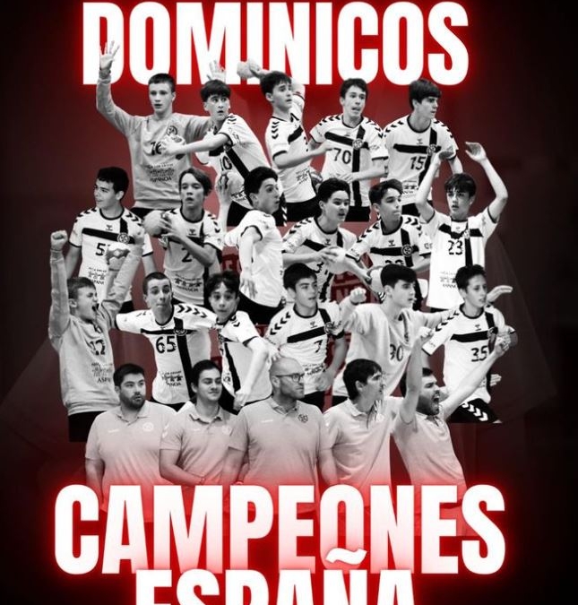Balonmano Dominicos es Campeón de España